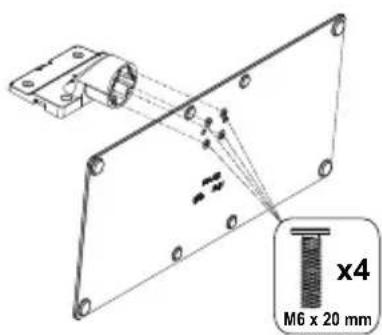 PANASONIC TX-48MZ800E - Montáž podstavce - 1