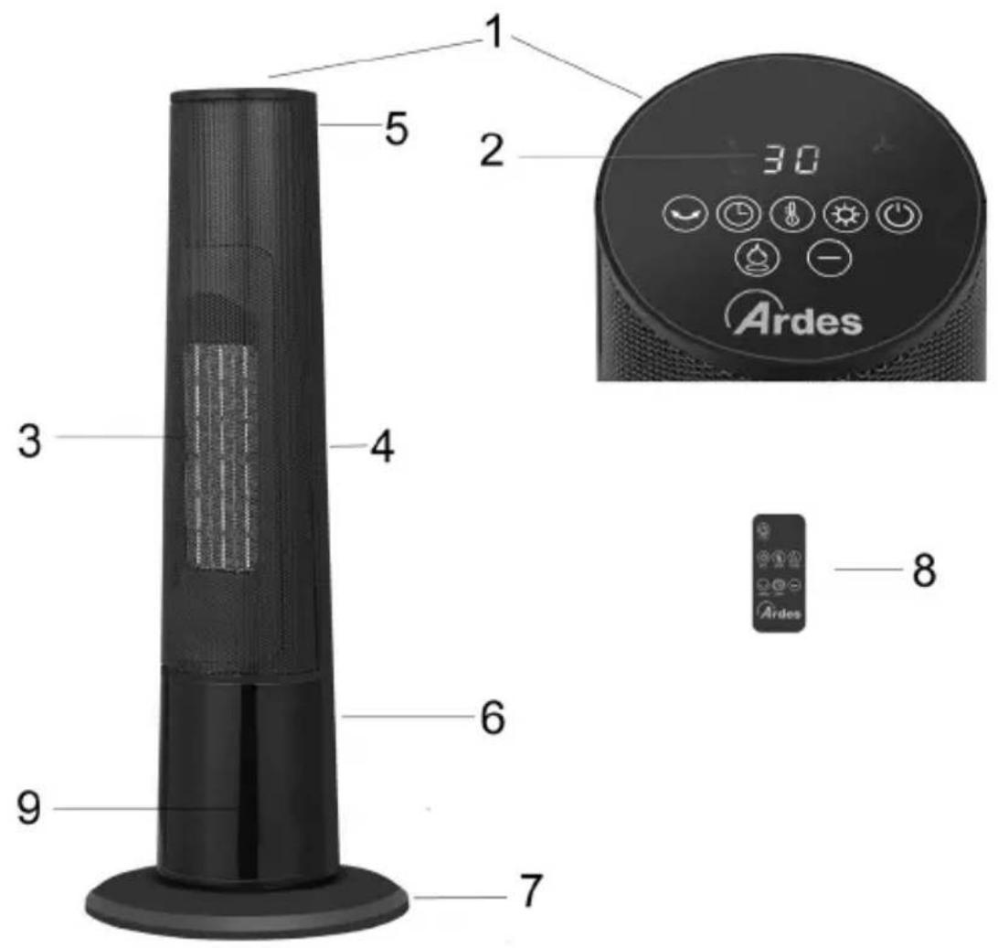 ARDES AR4P22FP - 1