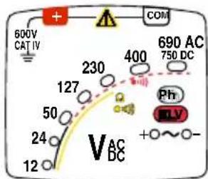 CHAUVIN ARNOUX C.A 742 IP2X - RIVELAZIONE DI TENSIONE - 4