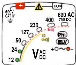 CHAUVIN ARNOUX C.A 742 IP2X - RIVELAZIONE DI TENSIONE - 3