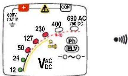 CHAUVIN ARNOUX C.A 742 IP2X - CONTINUITY DETECTION - 2