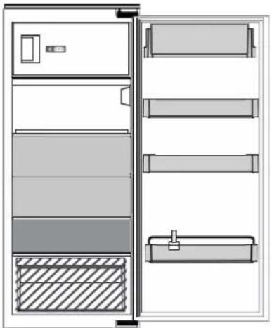 Atag KD67122B - VERSE ETENSWAREN EN DRANKEN BEWAREN - 1