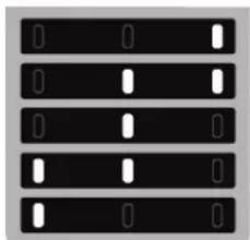 Atag KD67122B - Leds branden Ingestelde temperatuur - 1
