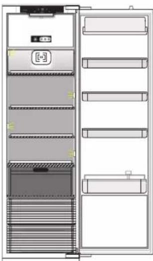 Atag KD67122B - How to store fresh food and beverages - 1