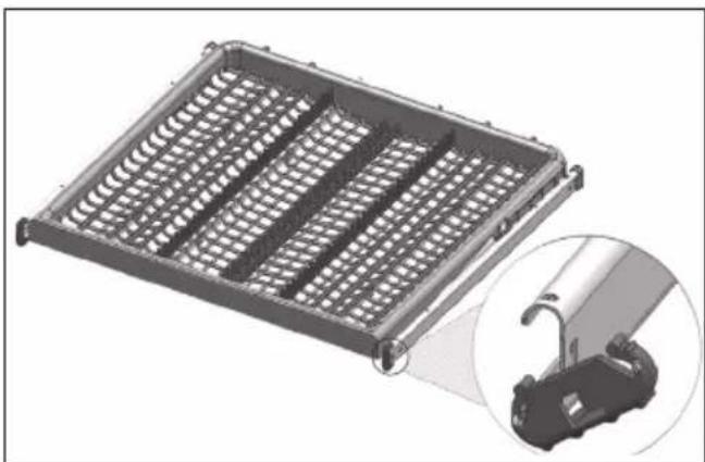 GRUNDIG GNFP3630WB - Panier à couverts supérieur - 1