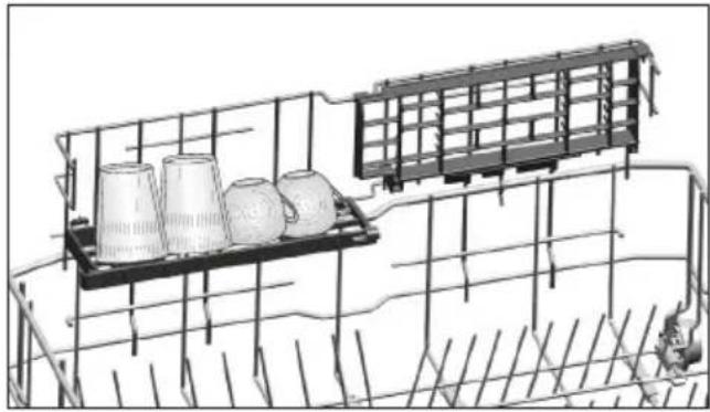 GRUNDIG GNFP3630WB - Support multifonction/à hauteur ajustable du panier inférieur - 1