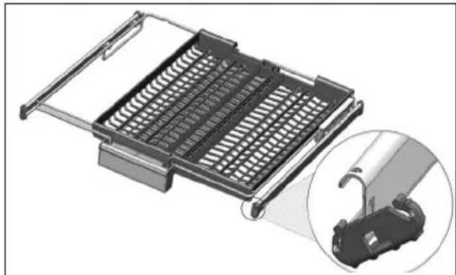 GRUNDIG GNFP3630WB - Panier à couverts supérieur - 4