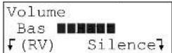 PANASONIC KX-TG2343 - Réglage du volume sur le récepteur/haut-parleur pendant une communication - 1
