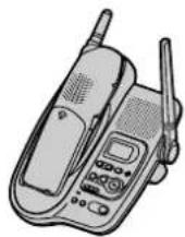 PANASONIC KX-TG2343 - Charge de la batterie - 1
