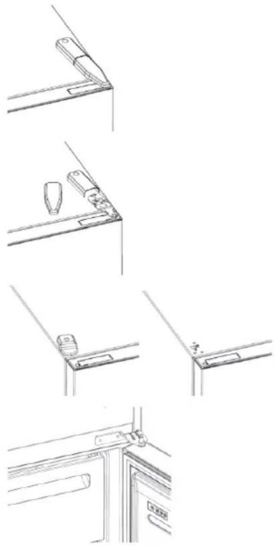 HAIER HOCE7T620DXK - REVERSIBILIDAD DE LA PUERTA - 1