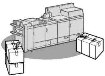 CANON imagePRESS C8000VP - Trasporto della macchina - 1