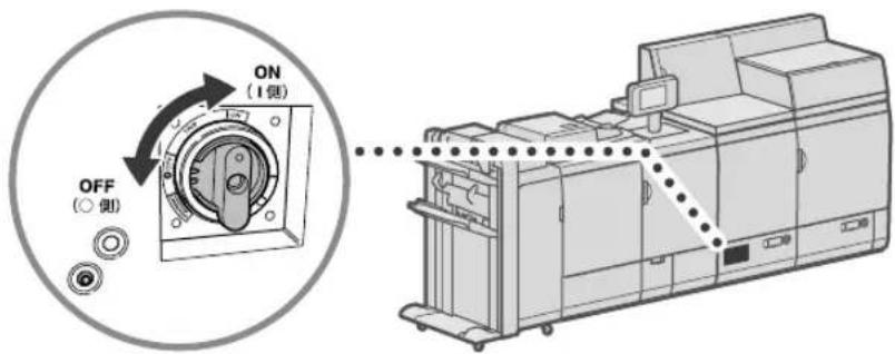 CANON imagePRESS C8000VP - Si la alimentación principal no se enciende - 1