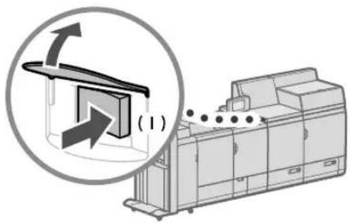 CANON imagePRESS C8000VP - ■Mise sous tension - 1