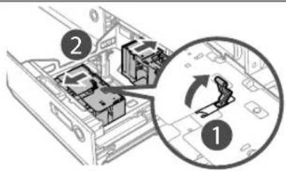 CANON imagePRESS C8000VP - ■ Einlegen von Papier in das Papierfach - 3