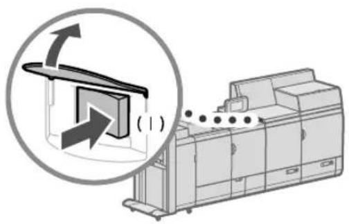 CANON imagePRESS C8000VP - Einschalten der Hauptstromversorgung - 1