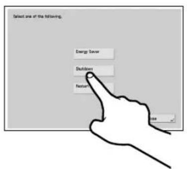 CANON imagePRESS C8000VP - Do not turn OFF the main power in the following situations - 3