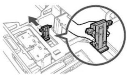 CANON imagePRESS C8000VP - ■ Caricamento della carta nel paper deck - 2