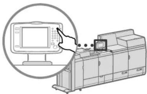 CANON imagePRESS C8000VP - Schalten Sie die Netzstromversorgung in den folgenden Situationen nicht AUS - 1