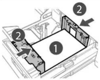 CANON imagePRESS C8000VP - ■ Einlegen von Papier in das Papierfach - 4