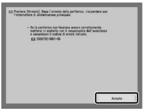 CANON imagePRESS C8000VP - Spegnere la macchina con l'interruttore principale. - 1