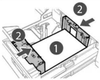 CANON imagePRESS C8000VP - ■ Caricamento della carta nel paper deck - 4