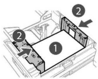 CANON imagePRESS C8000VP - ■ Cargar papel en el depósito de papel - 4