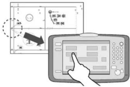 CANON imagePRESS C8000VP - Leichte Bedienung zum Justieren der Bildposition - 2