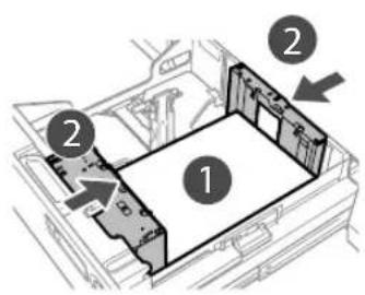 CANON imagePRESS C8000VP - ■ Chargement du papier dans le magasin papier - 4