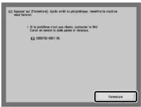 CANON imagePRESS C8000VP - Mettre l'interrupteur principal sur Arrêt. - 1