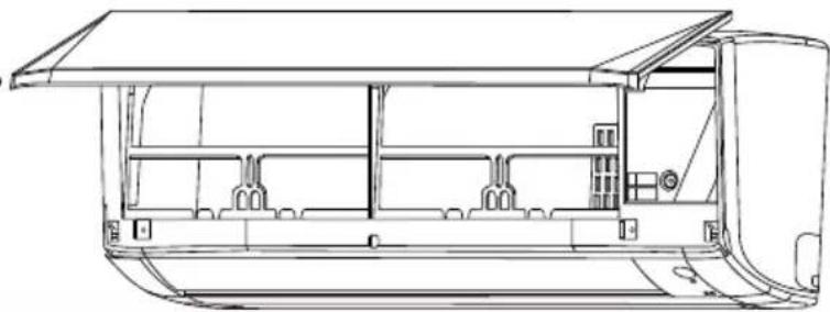DAIKIN ATXC60BV1B - Frontblende - 2
