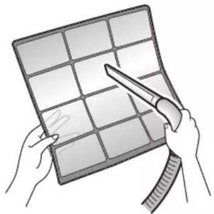 DAIKIN ATXC60BV1B - Sie können die Luftfilter mit Wasser oder mit einem Staubsauger reinigen. - 1