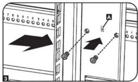Tripp Lite SR25UBSD3 - Adjusting Mounting Rails and Cable Management Rails - 3