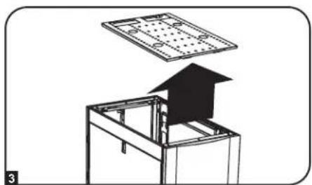 Tripp Lite SR25UBSD3 - Removiendo el Panel Superior - 3