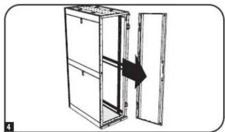 Tripp Lite SR25UBSD3 - Компоновка шкафа - 1