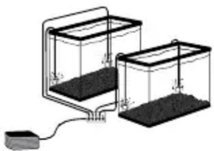Fluval Q1 - RÉGLAGE DU DÉBIT D'AIR - 2