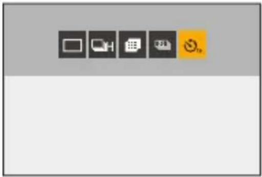 PANASONIC Lumix S9 - Appuyez sur ◀▶ pour sélectionner [Retardateur], puis appuyez sur ▲. - 2