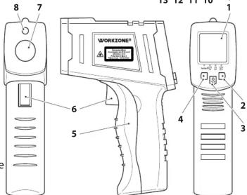 Workzone GT-IFT-02 - Description des pièces - 2