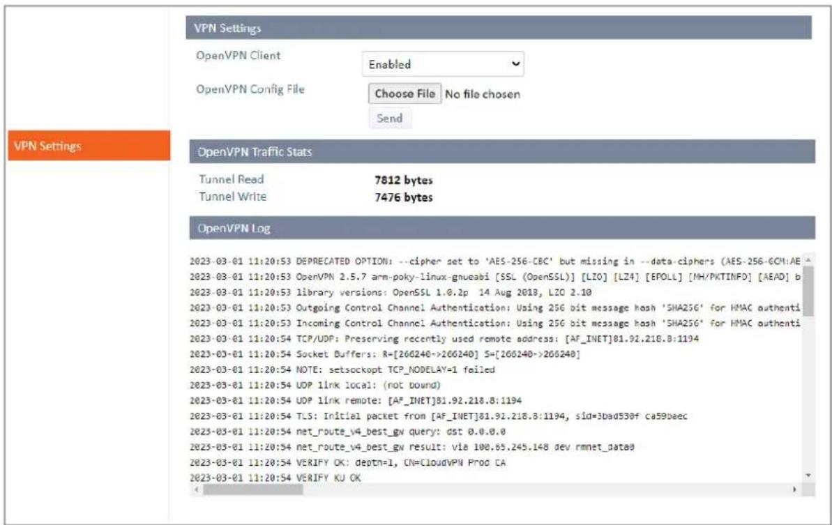 IFM AE9000 - Réglages VPN - 1