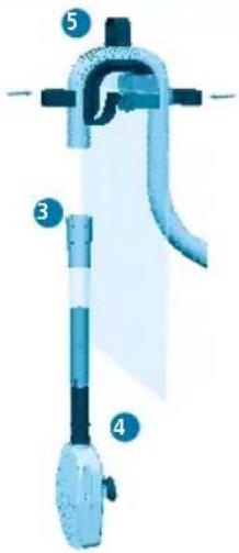 Fluval FX2 - Prepare las conexiones de salida - 1