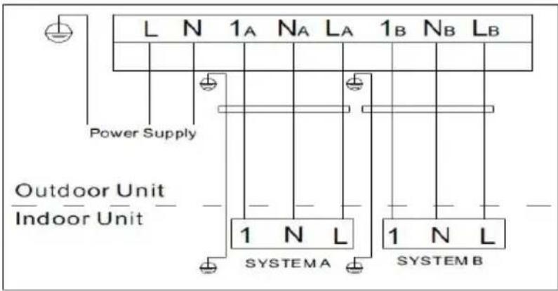 TCL MN12SS1 - Connection diagram of communication singal wire - 1