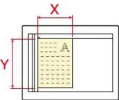 OLIVETTI d-Copia 4524MFplus - Format et orientation des originaux et du papier - 1