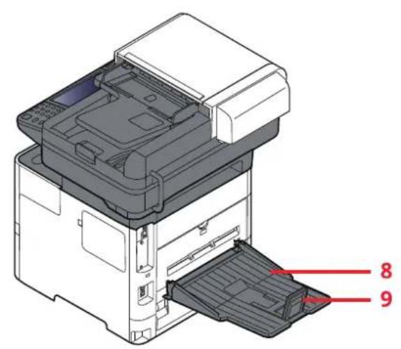 OLIVETTI d-Copia 4524MFplus - Avec les équipements en option installés - 2
