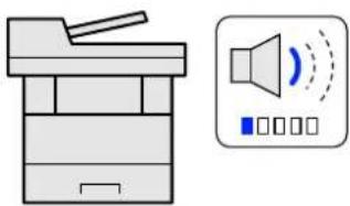 OLIVETTI d-Copia 4524MFplus - Rendre la machine silencieuse (Mode silencieux) - 1