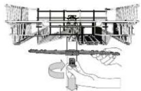 WHIRLPOOL W0I D741A S - CZYSZCZENIE ZESPOLU FILTRA CZYSZCZENIE RAMION NATRYSKOWYCH - 5