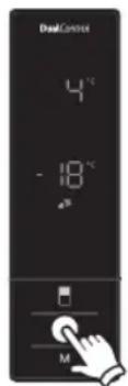 WHIRLPOOL W84BE 73 X - Durante este modo: - 1