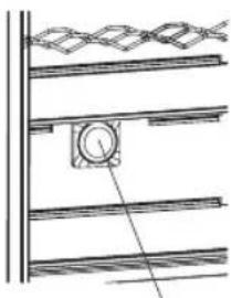 WHIRLPOOL W84BE 73 X - Estante de la puerta ajustable (en algunos modelos) - 1