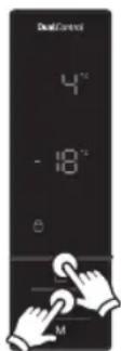 WHIRLPOOL W84BE 73 X - Nastavení teploty chladničky - 2