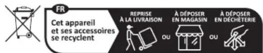 WHIRLPOOL WQ9I FO2BX EF - MISE AUX REBUTS DES APPAREILS MÉNAGERS - 1