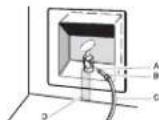 WHIRLPOOL WQ9I FO2BX EF - Liitäntä vesijohtoletkuun - 1