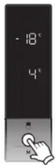 WHIRLPOOL W84TE 73 M - Kühlschrank-Temperatureinstellungen - 4